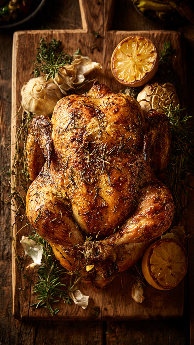 Perfect Oven Roast Chicken