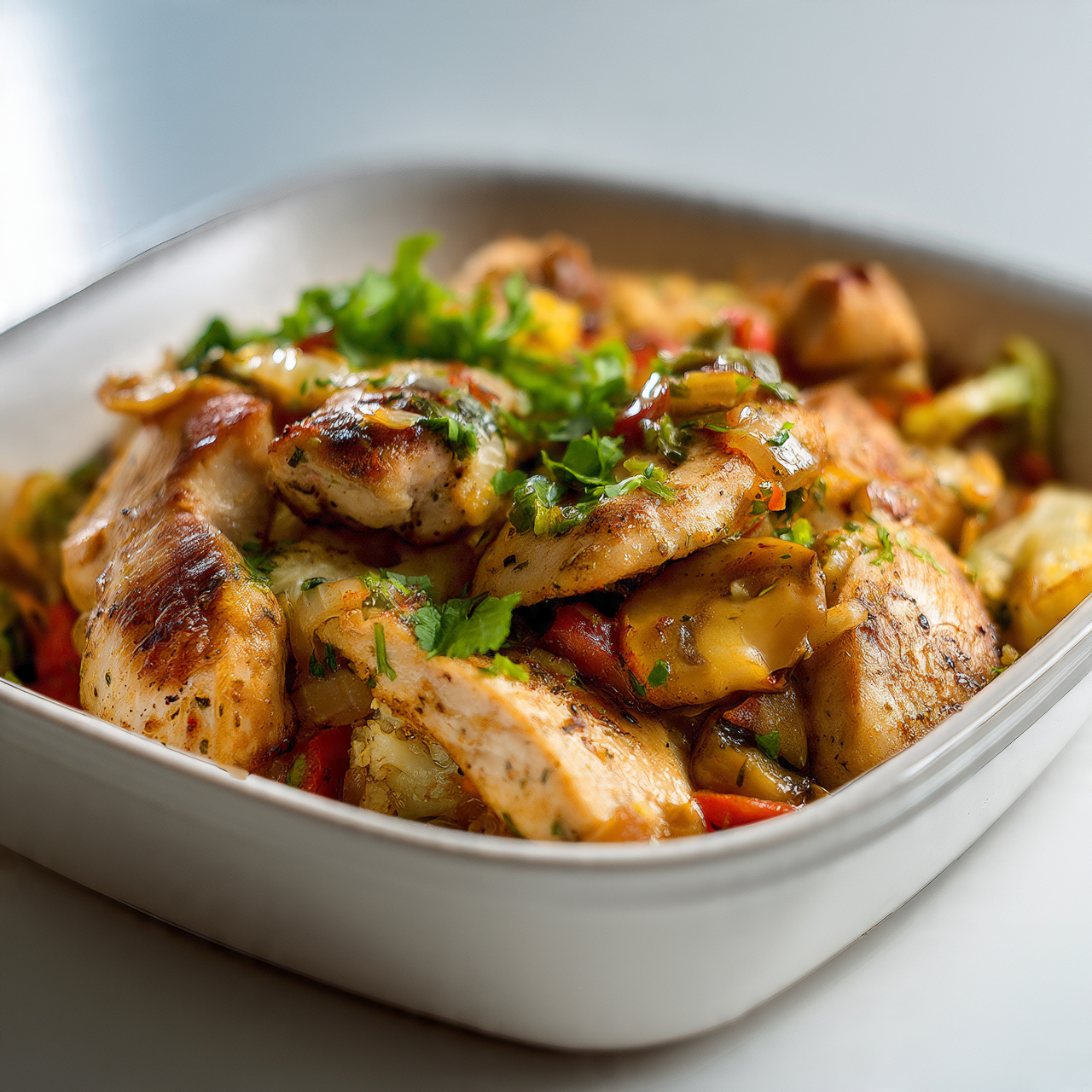 Juicy Chicken Tenderloin Recipe with Herb Pan Sauce