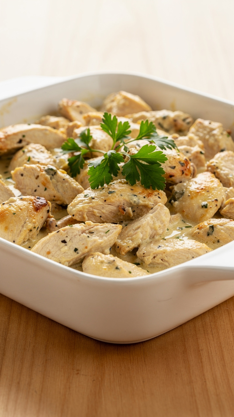 Creamy Chicken Recipe (Low Carb, Easy & Family-Friendly)