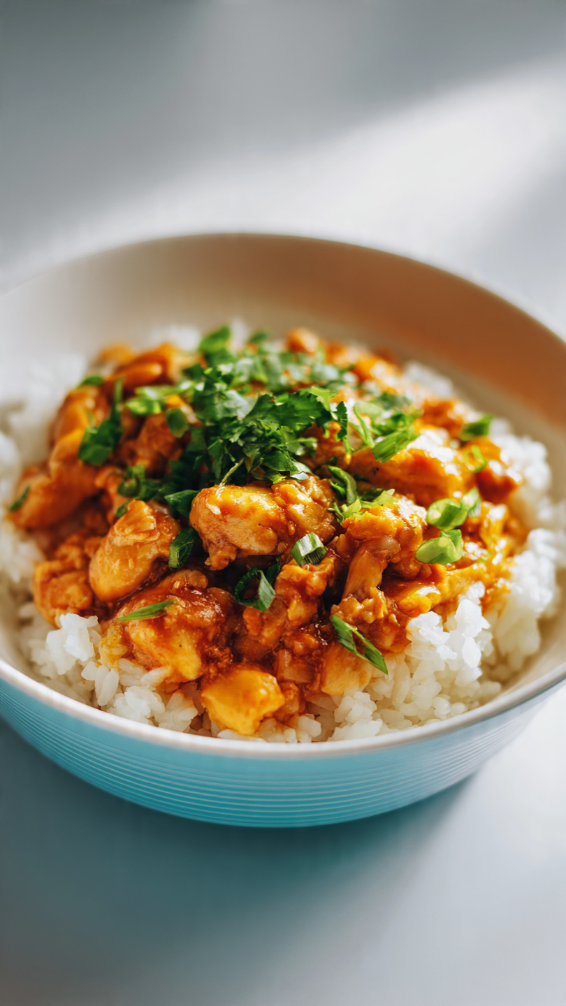 Homemade Teriyaki Chicken with Broccoli and Rice
