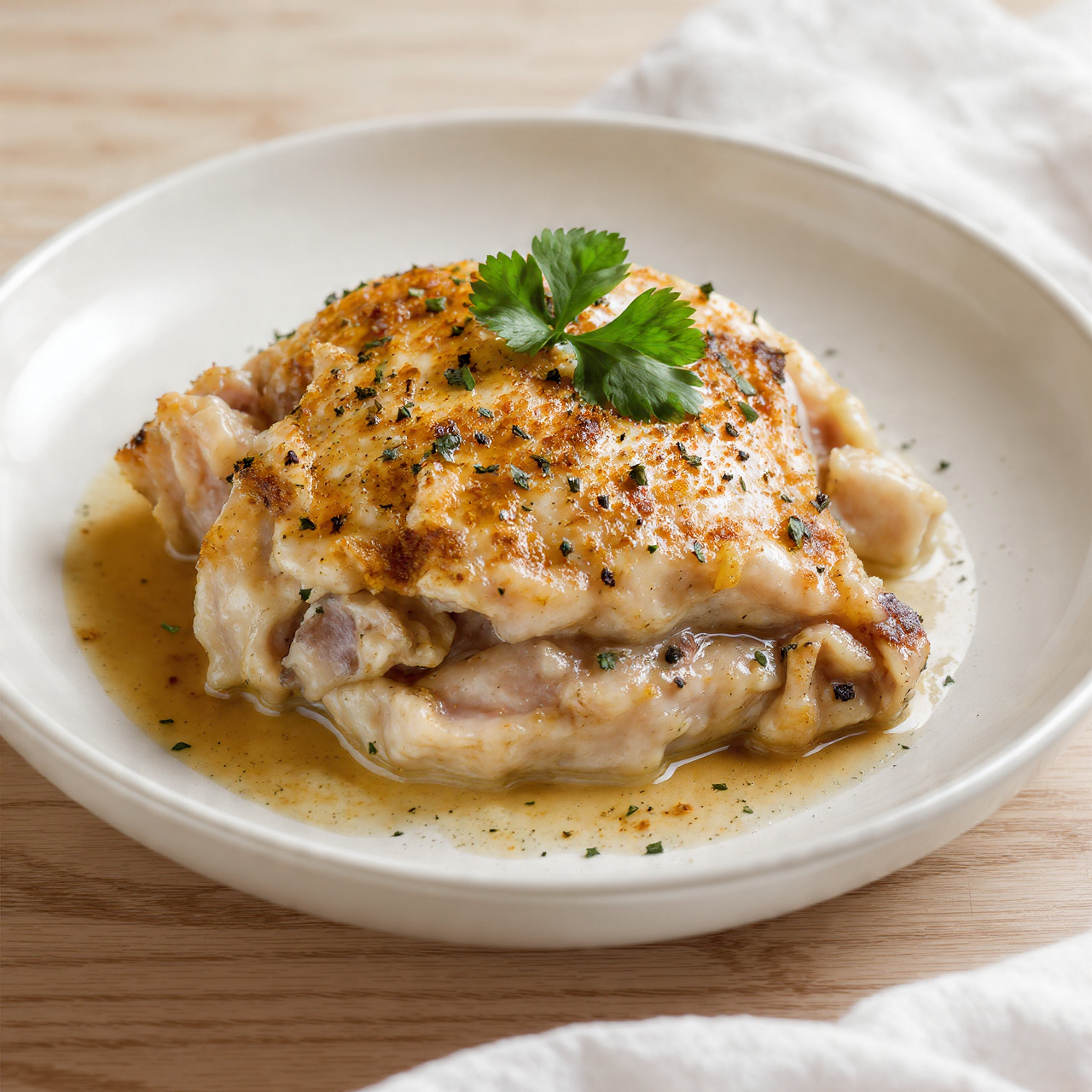 BBQ Boneless Skinless Chicken Thighs (Air Fryer or Grill)