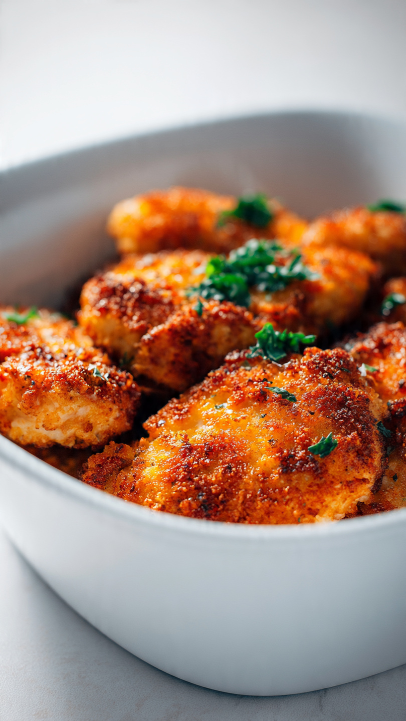 Crispy Breaded Chicken Tenders (Baked, Not Fried!)
