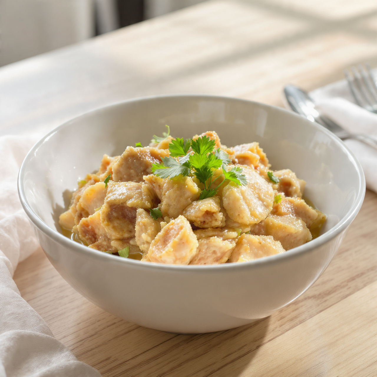 Healthy Canned Chicken Casserole (Gluten Free & Dairy Free)
