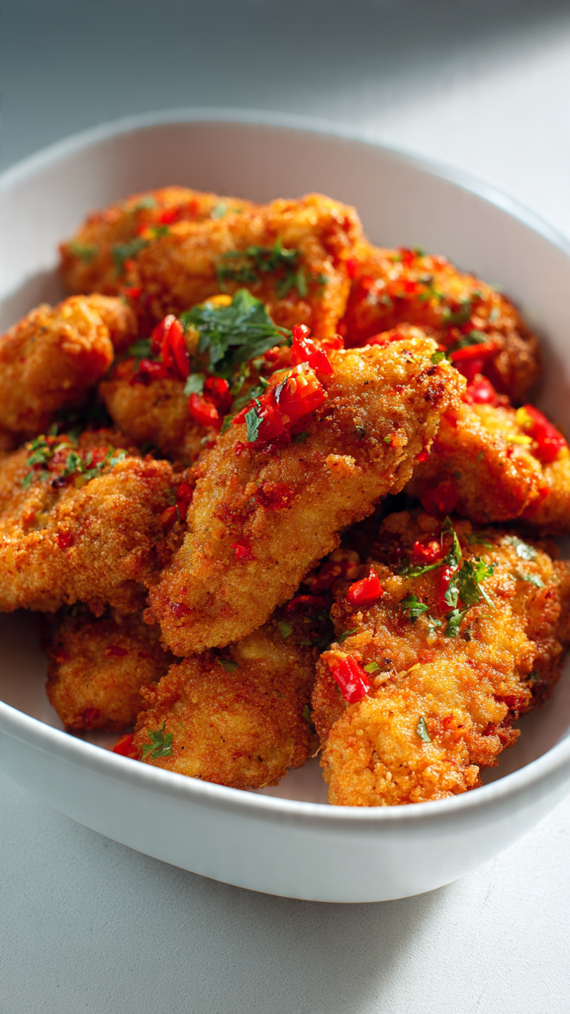 Crispy Homemade Chicken Tenders